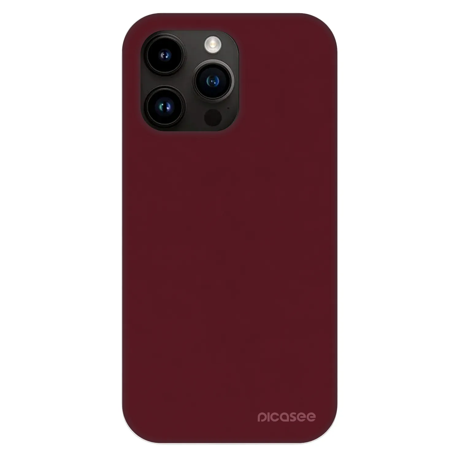 Picasee Fashion Case MagSafe Apple iPhone 13 Pro - Burgundy red