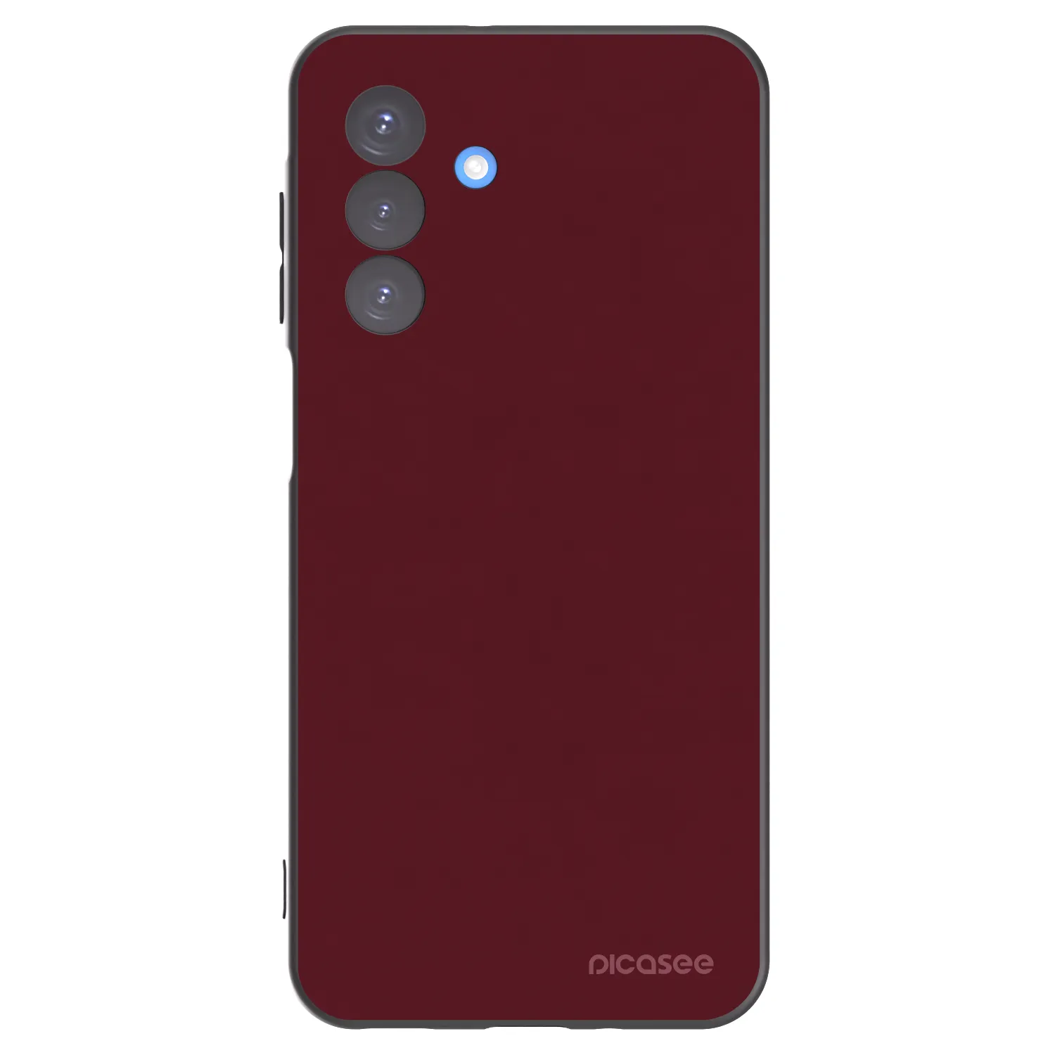 Picasee silikonový černý obal pro Samsung Galaxy A17 5G - Burgundy red