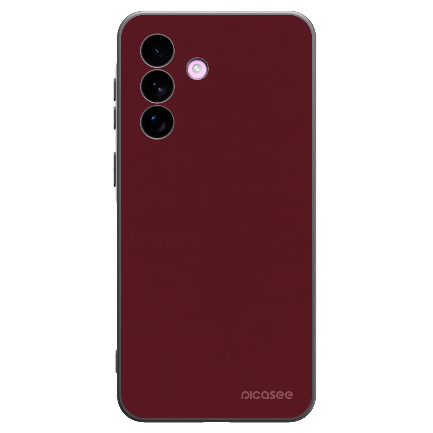 Picasee silikonový černý obal pro Samsung Galaxy A57 5G - Burgundy red