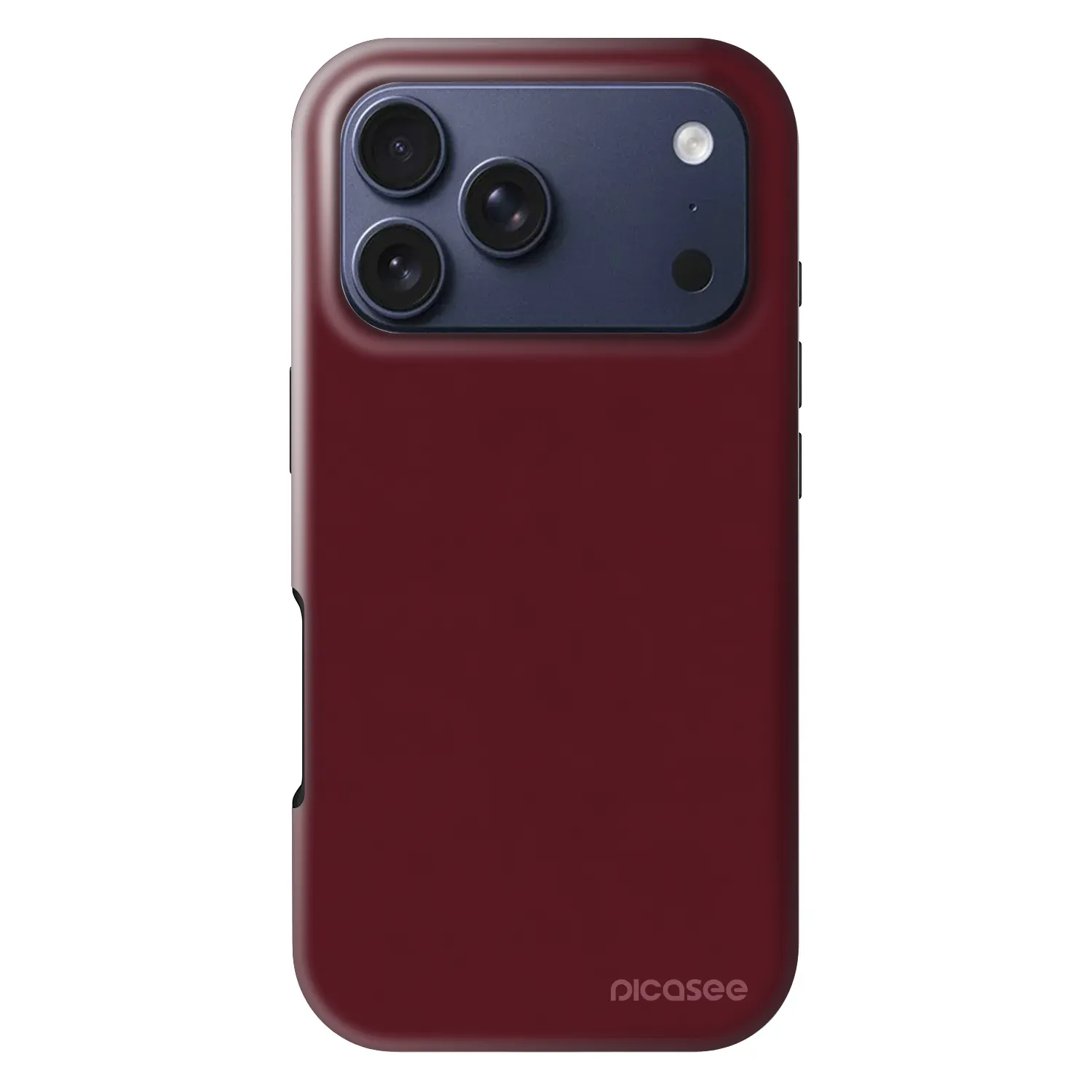 Picasee Fashion Case MagSafe Apple iPhone 18 Pro - Burgundy red