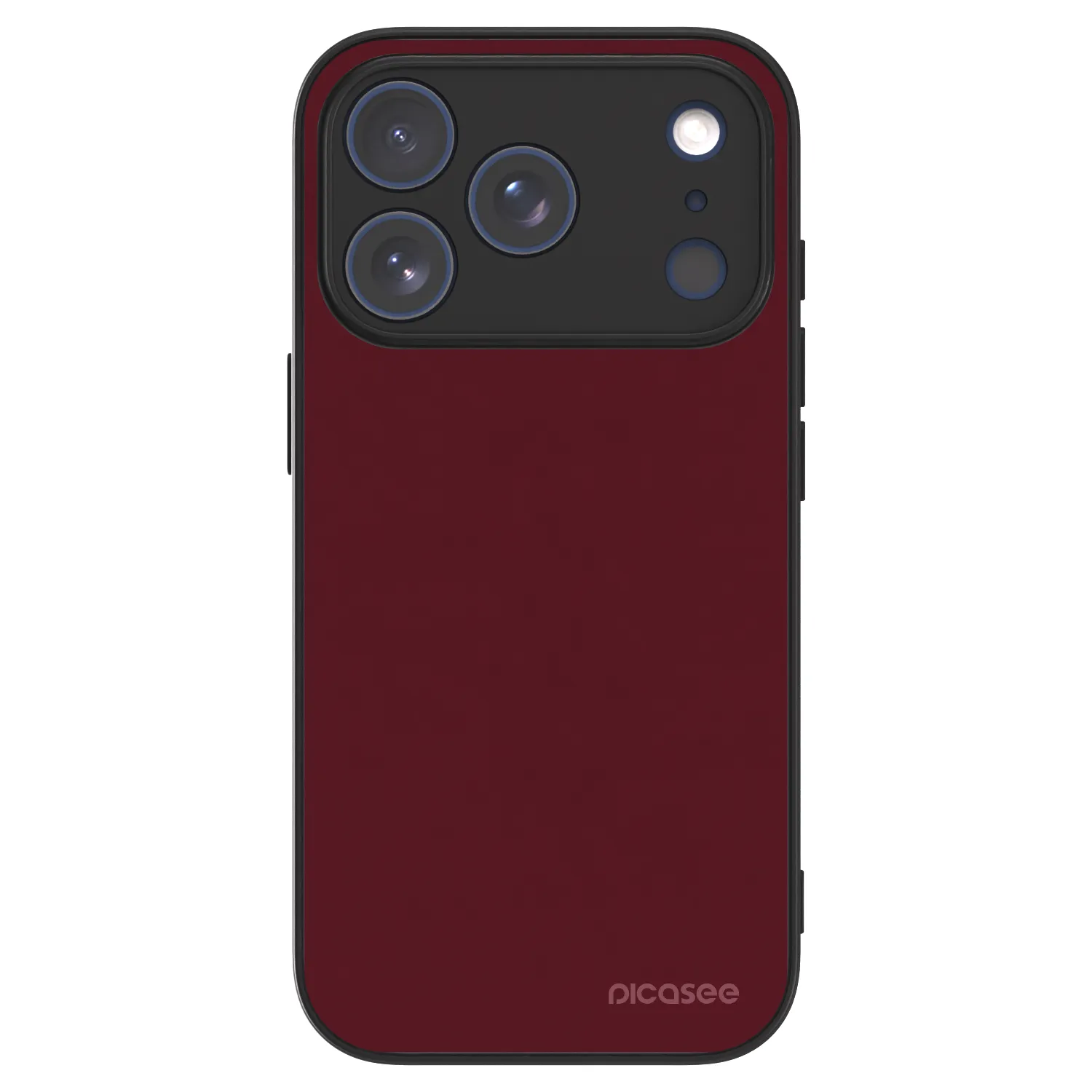 Picasee ULTIMATE CASE pro Apple iPhone 18 Pro - Burgundy red