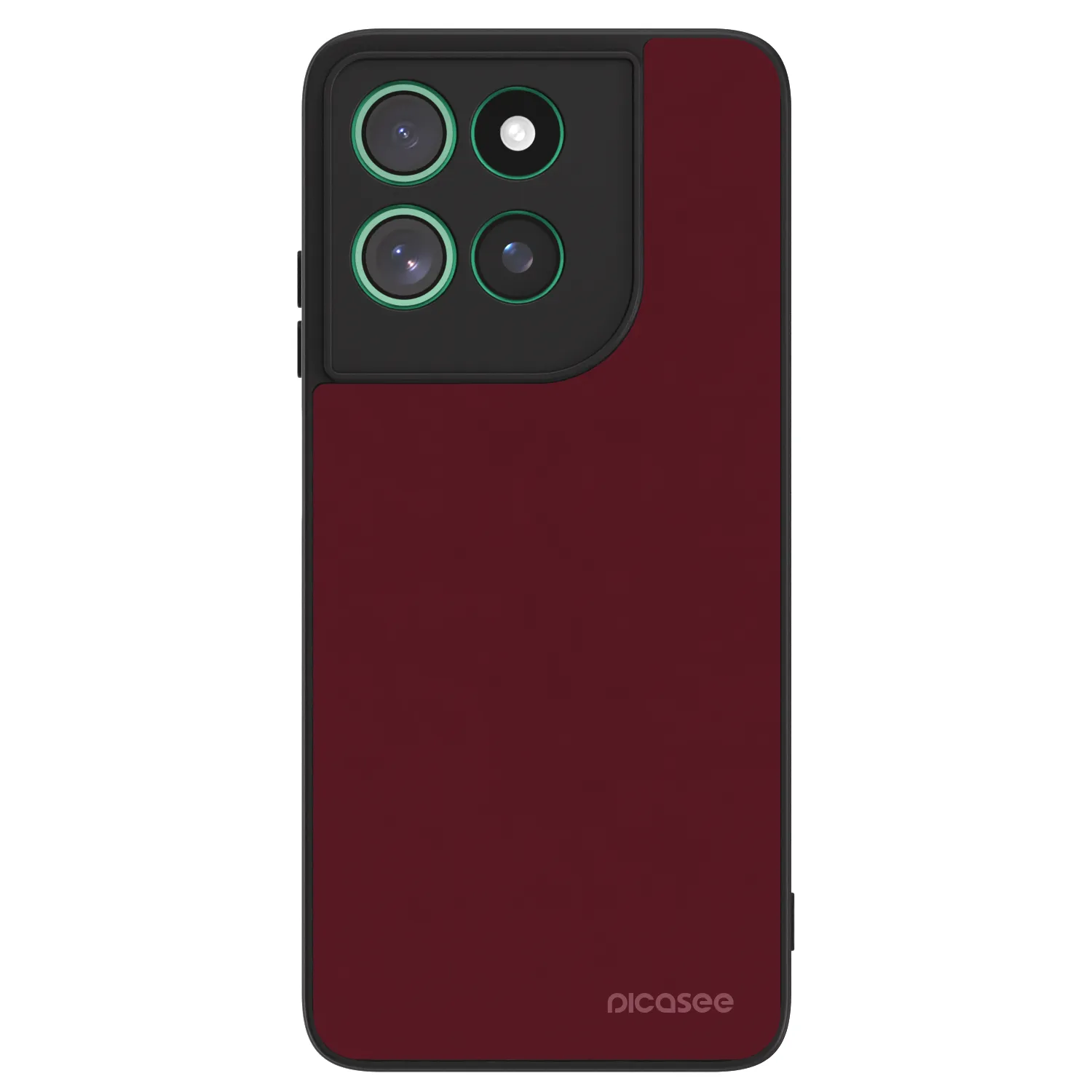 Picasee ULTIMATE CASE pro Motorola Moto G57 Power - Burgundy red