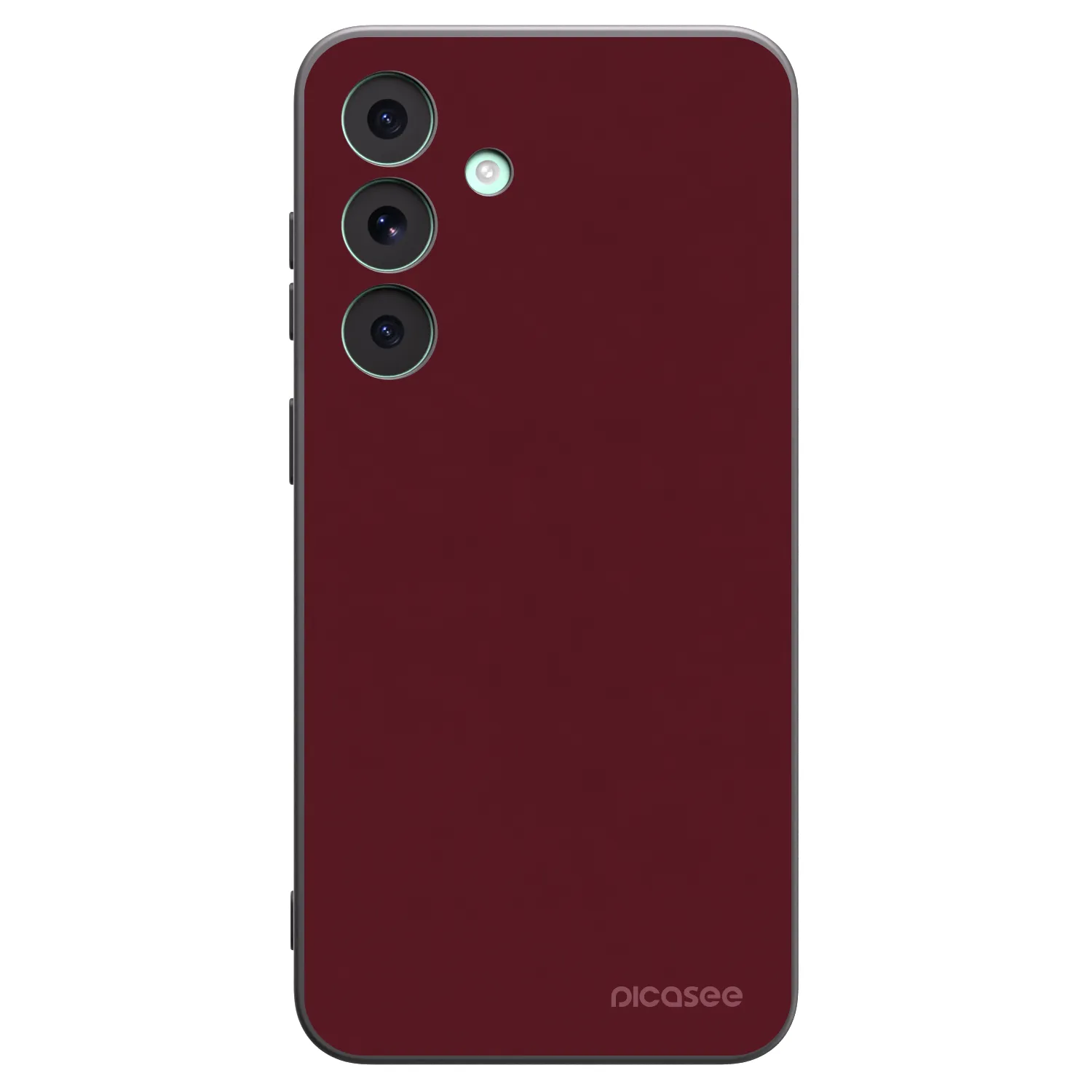 Picasee silikonový černý obal pro Samsung Galaxy S26 FE - Burgundy red