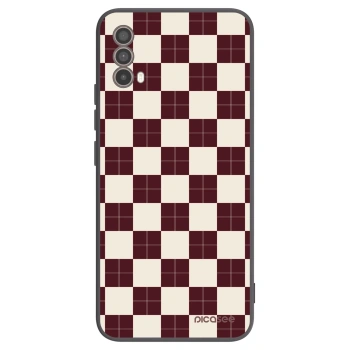 Obal pro Motorola Moto E40 - Checked Away