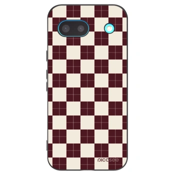Picasee silikonový černý obal pro Google Pixel 8a - Checked Away