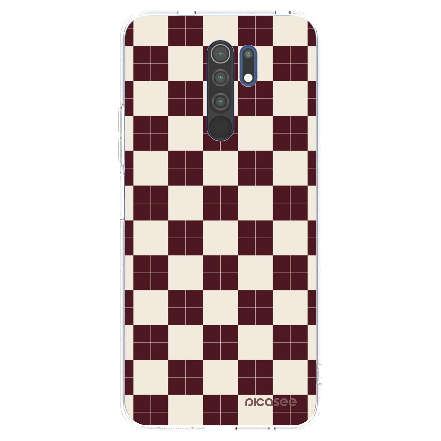 Picasee silikonový průhledný obal pro Xiaomi Redmi 9 - Checked Away