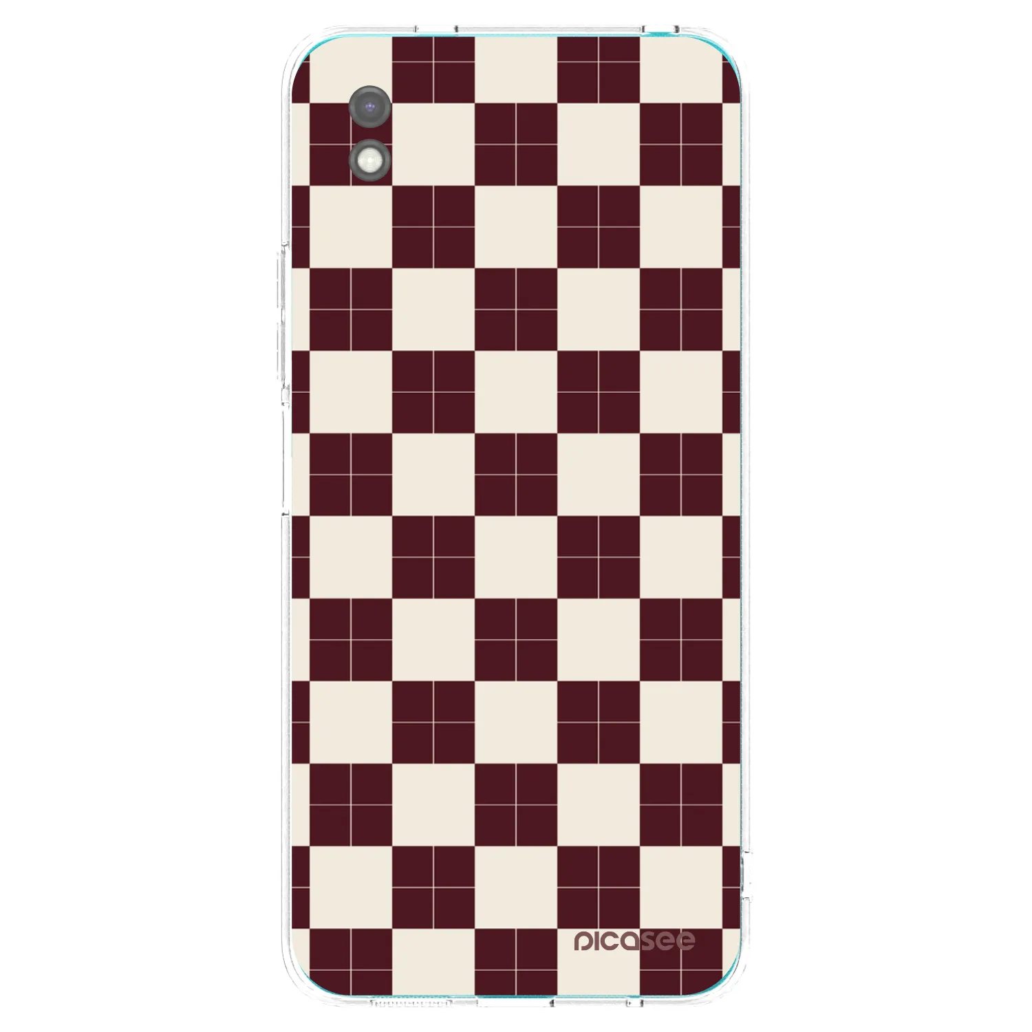 Picasee silikonový černý obal pro Xiaomi Redmi 9A - Checked Away