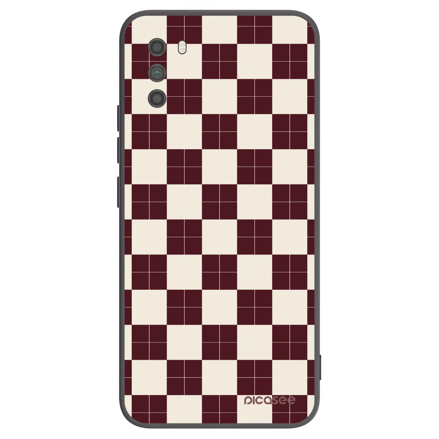 Picasee silikonový černý obal pro Xiaomi Poco M3 - Checked Away