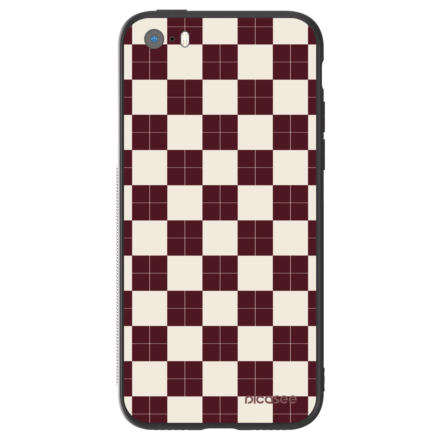Picasee ULTIMATE CASE pro Apple iPhone 5/5S/SE - Checked Away