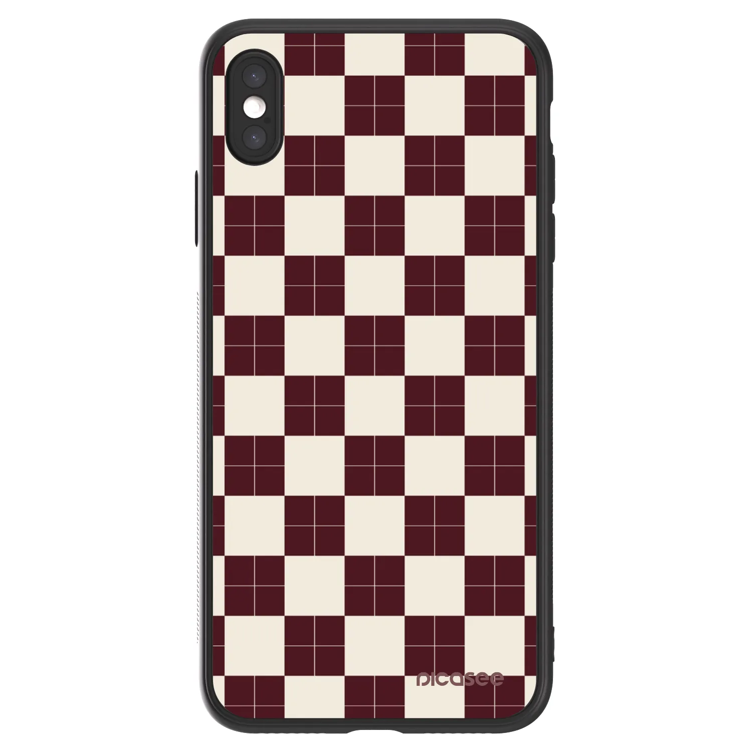 Picasee ULTIMATE CASE pro Apple iPhone XS Max - Checked Away