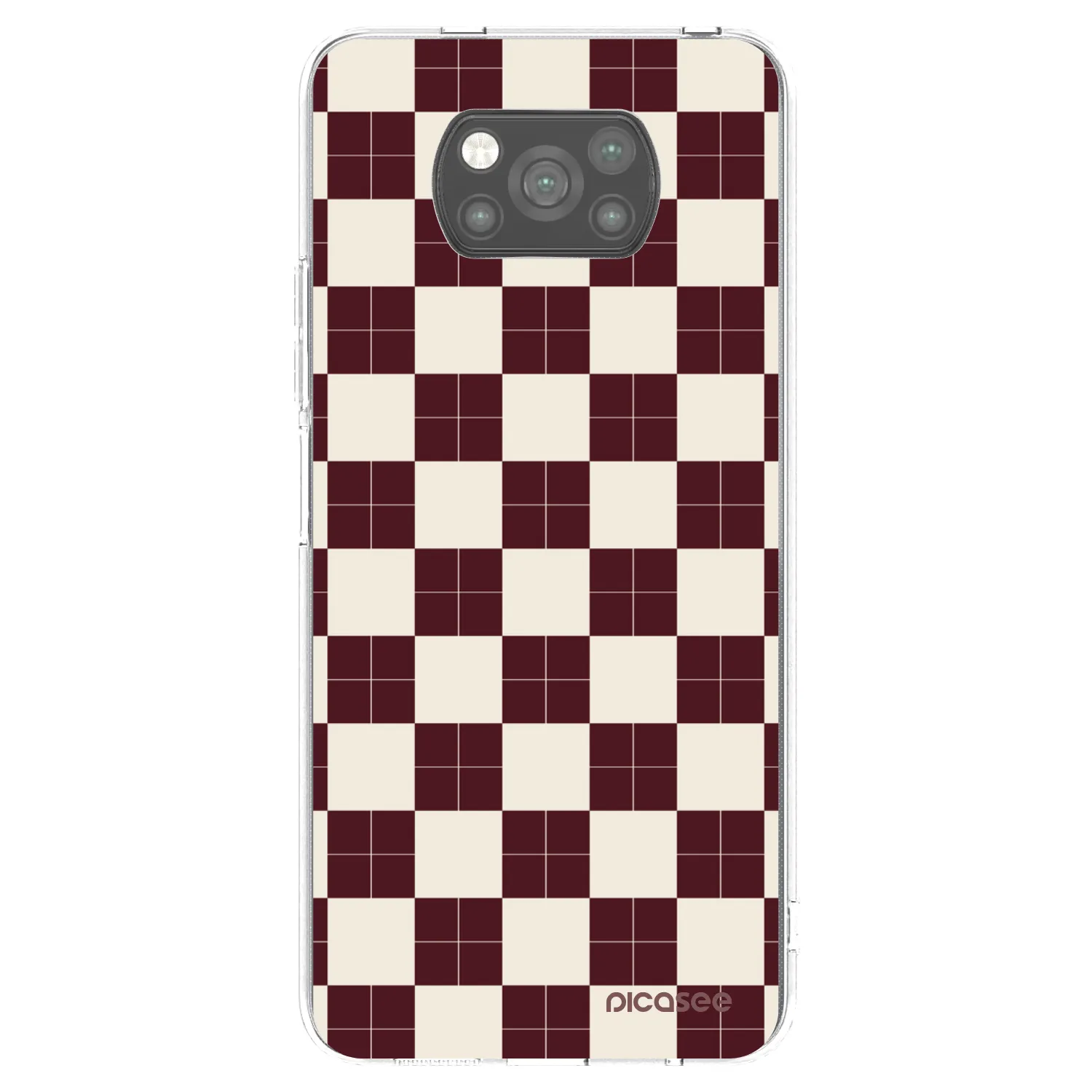 Picasee silikonový černý obal pro Xiaomi Poco X3 Pro - Checked Away