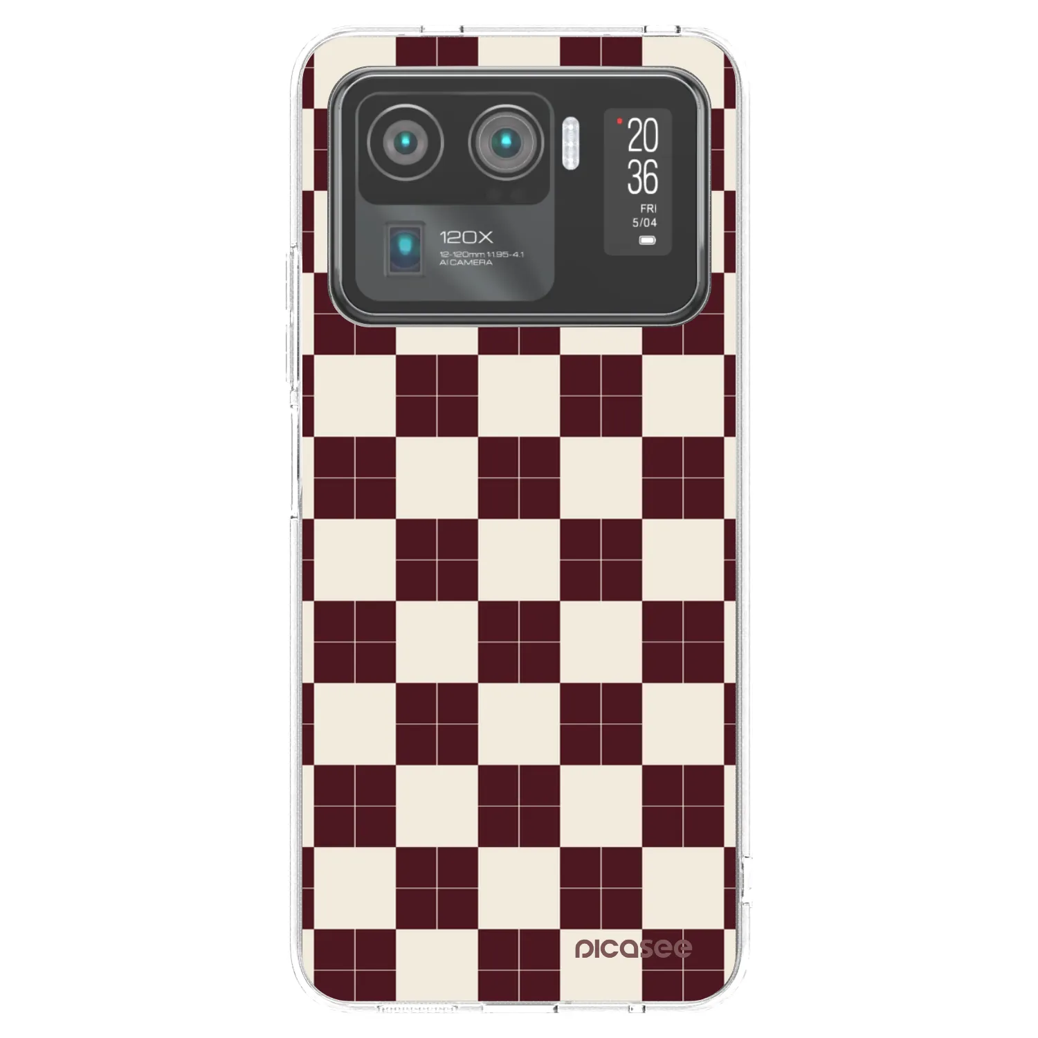 Picasee silikonový průhledný obal pro Xiaomi Mi 11 Ultra - Checked Away