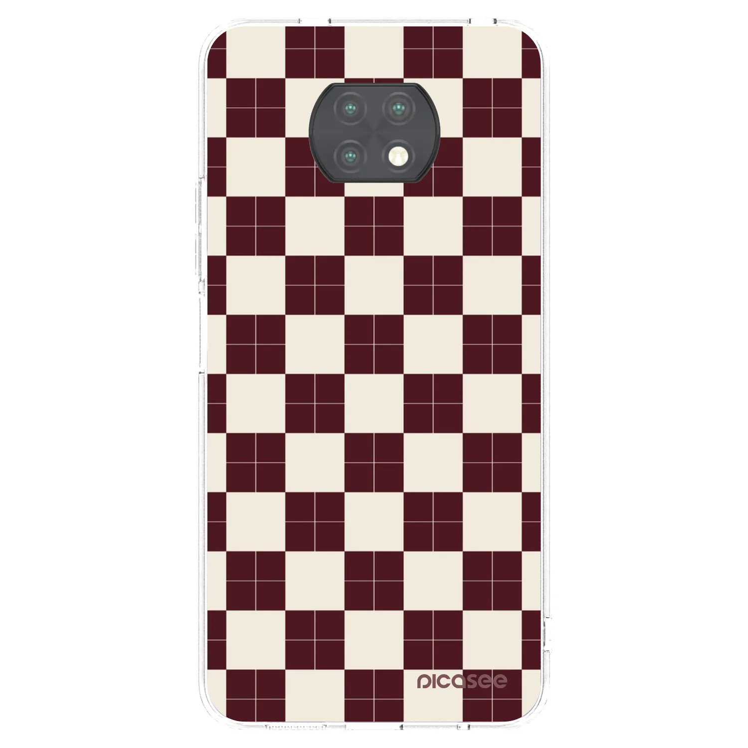 Picasee silikonový průhledný obal pro Xiaomi Redmi Note 9T - Checked Away