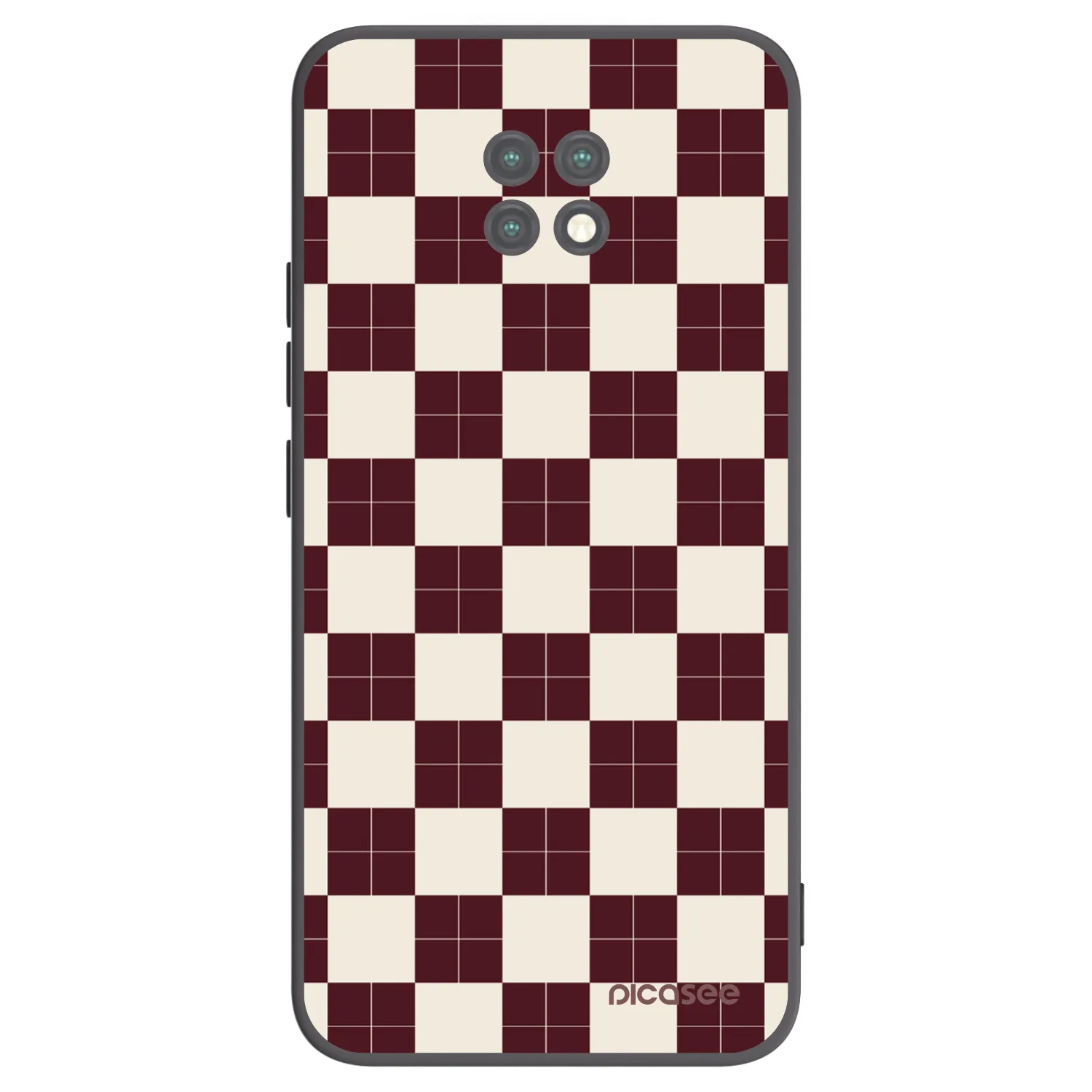 Picasee silikonový černý obal pro Xiaomi Redmi Note 9T - Checked Away