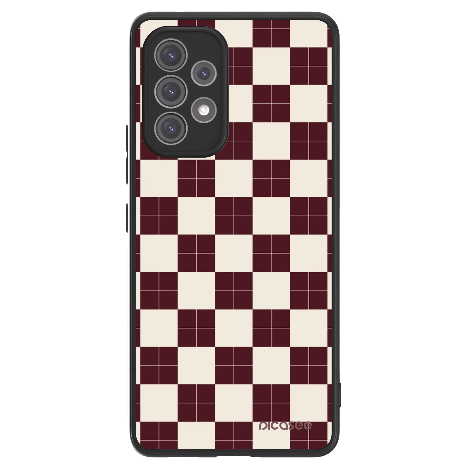 Picasee ULTIMATE CASE pro Samsung Galaxy A52s 5G A528B - Checked Away