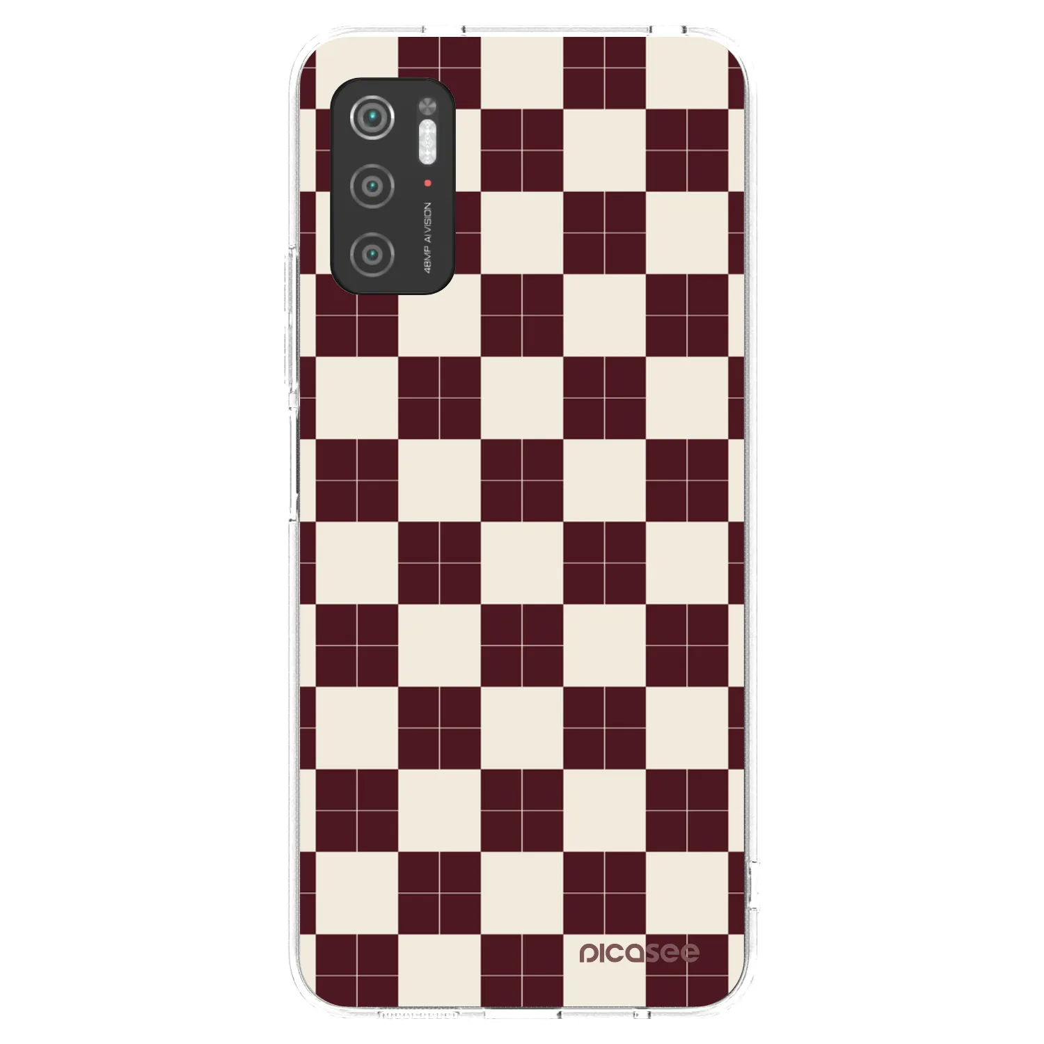 Picasee silikonový průhledný obal pro Xiaomi Poco M3 Pro 5G - Checked Away