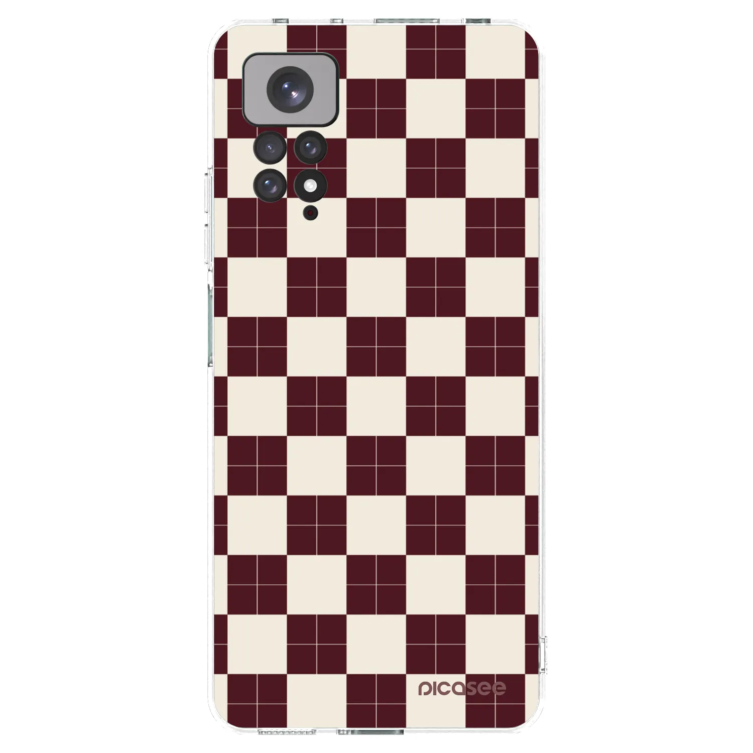 Picasee silikonový průhledný obal pro Xiaomi Redmi Note 11S 4G - Checked Away
