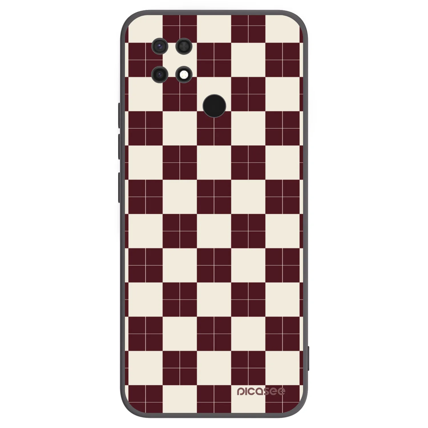 Picasee silikonový černý obal pro Xiaomi Redmi 10C - Checked Away