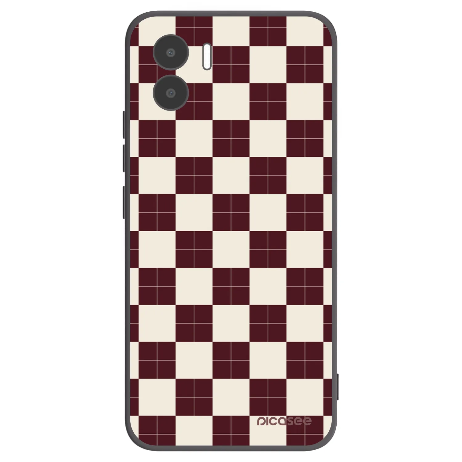 Picasee silikonový černý obal pro Xiaomi Redmi A1 - Checked Away