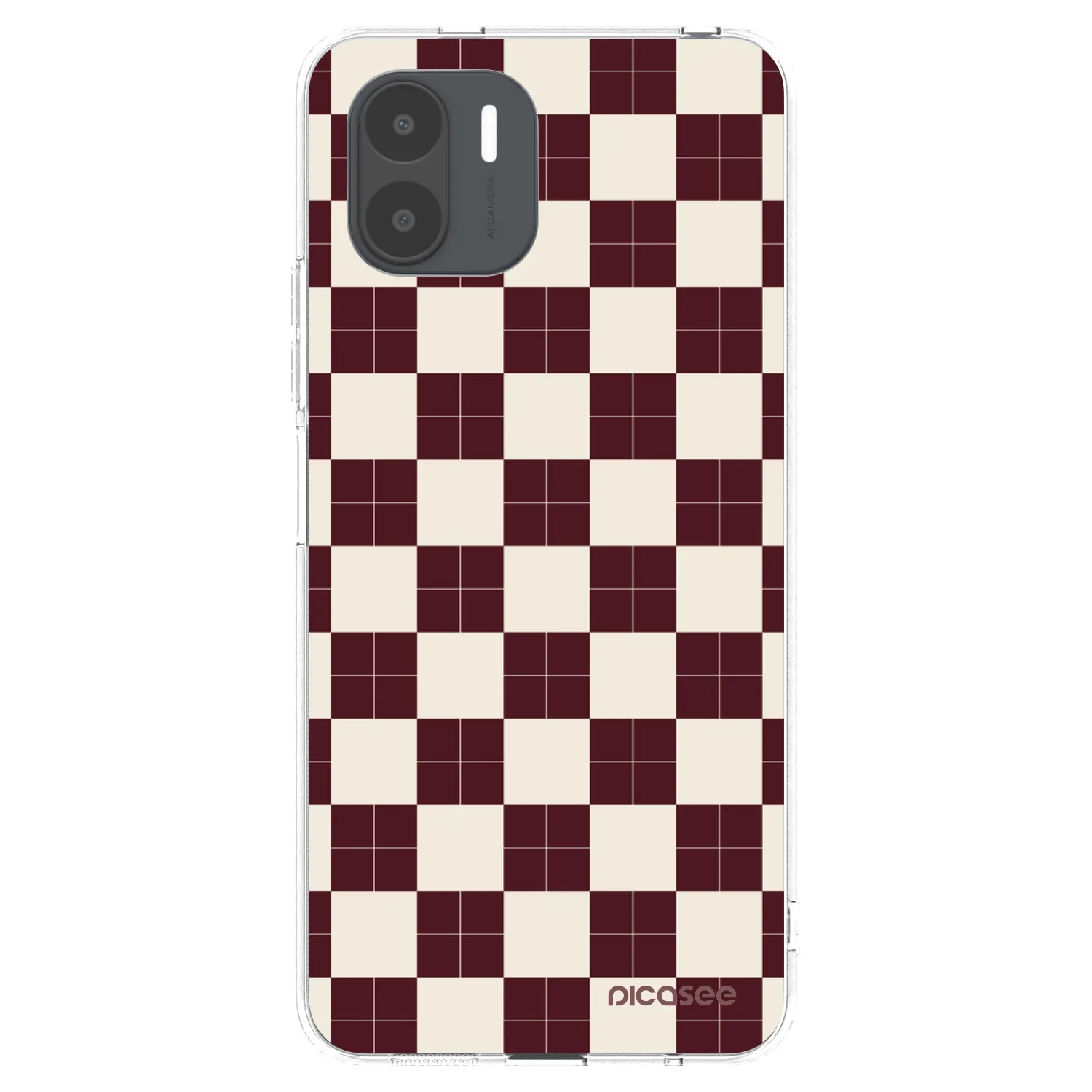 Picasee silikonový průhledný obal pro Xiaomi Redmi A1 - Checked Away