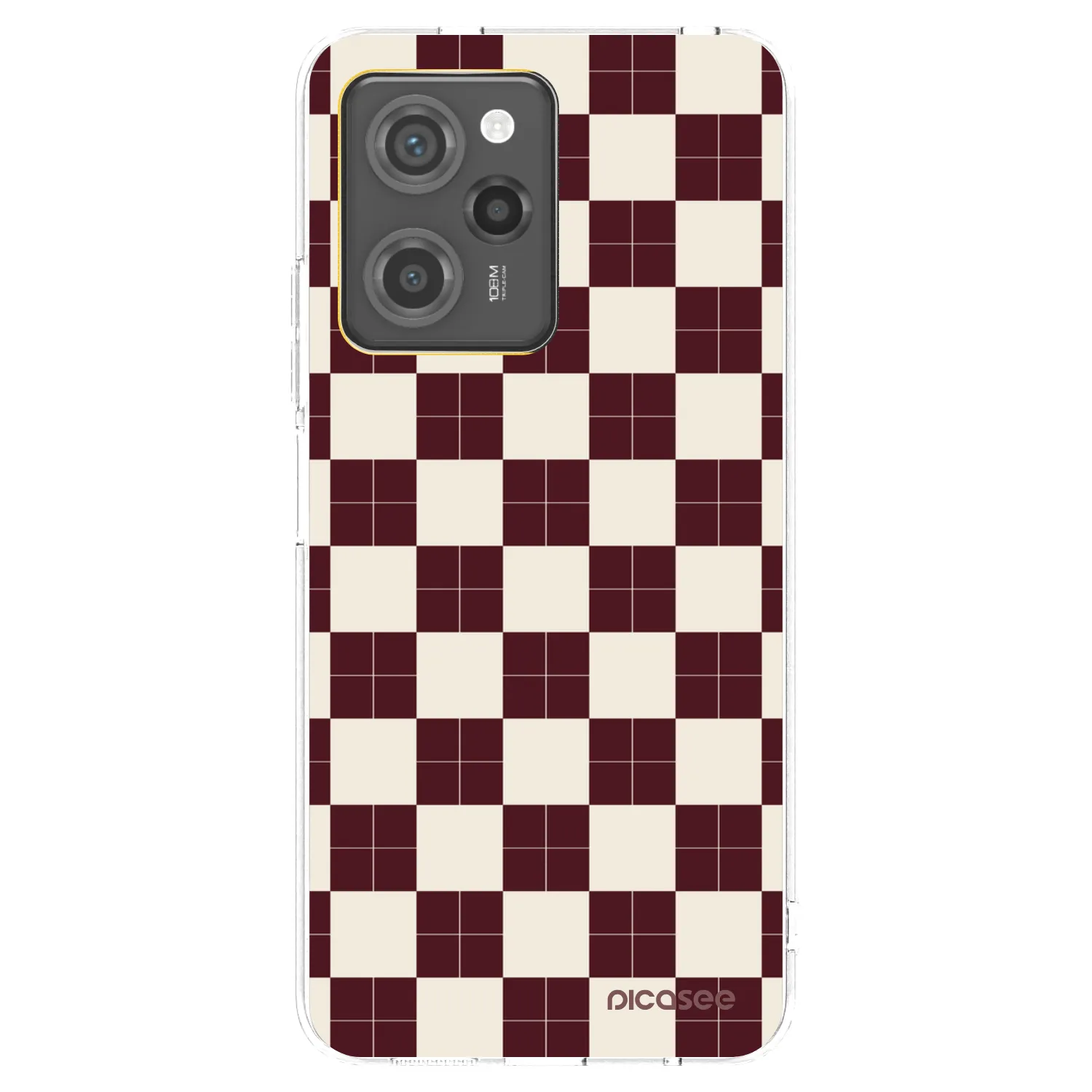 Picasee silikonový průhledný obal pro Xiaomi Poco X5 Pro - Checked Away