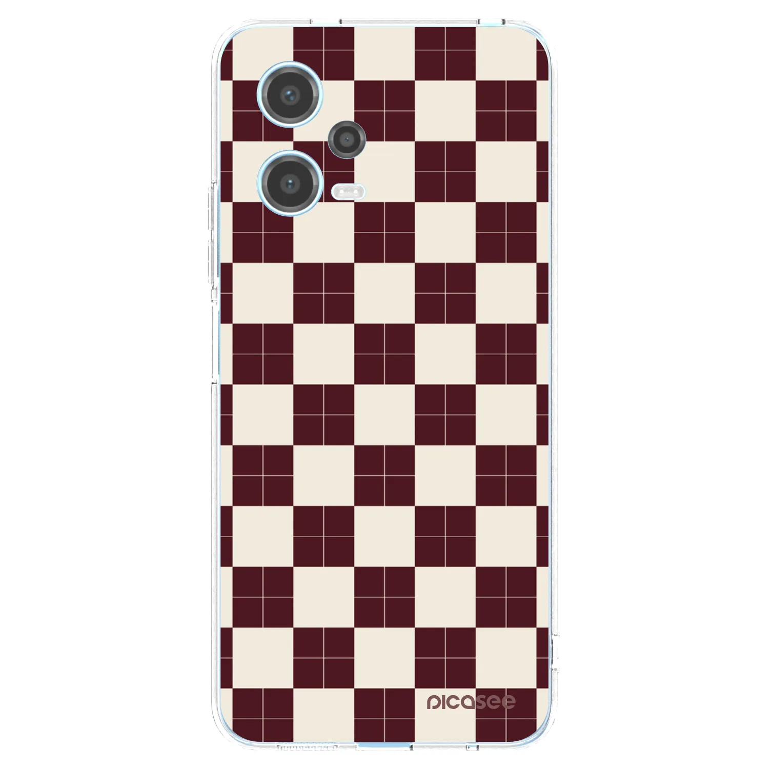 Picasee silikonový průhledný obal pro Xiaomi Redmi Note 12 5G - Checked Away