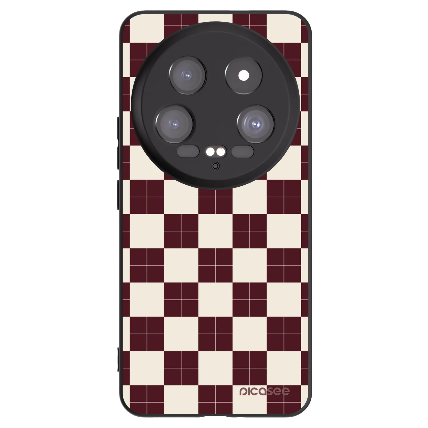 Picasee silikonový černý obal pro Xiaomi 14 Ultra - Checked Away