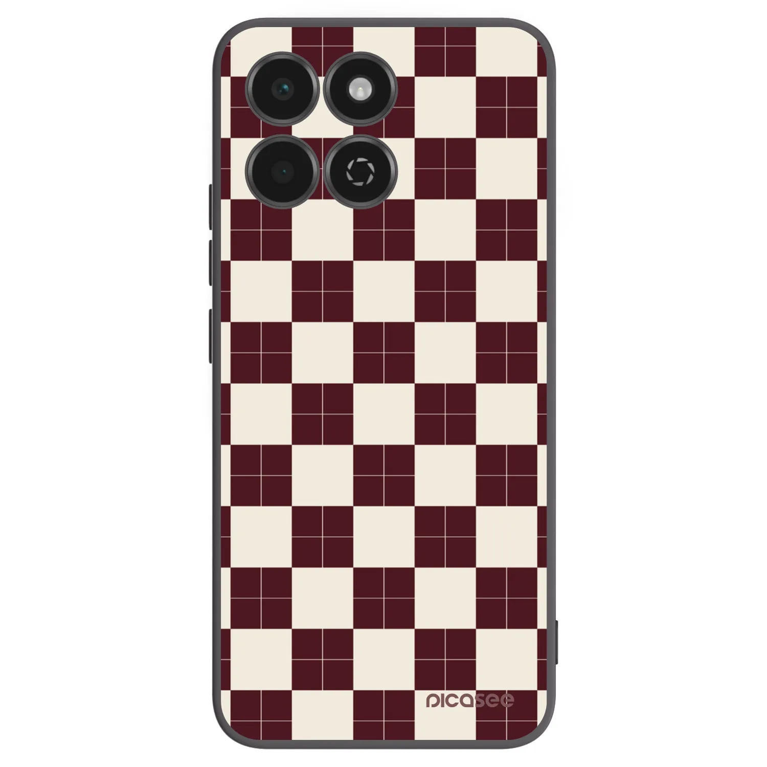 Picasee silikonový černý obal pro Honor 200 Smart 5G - Checked Away