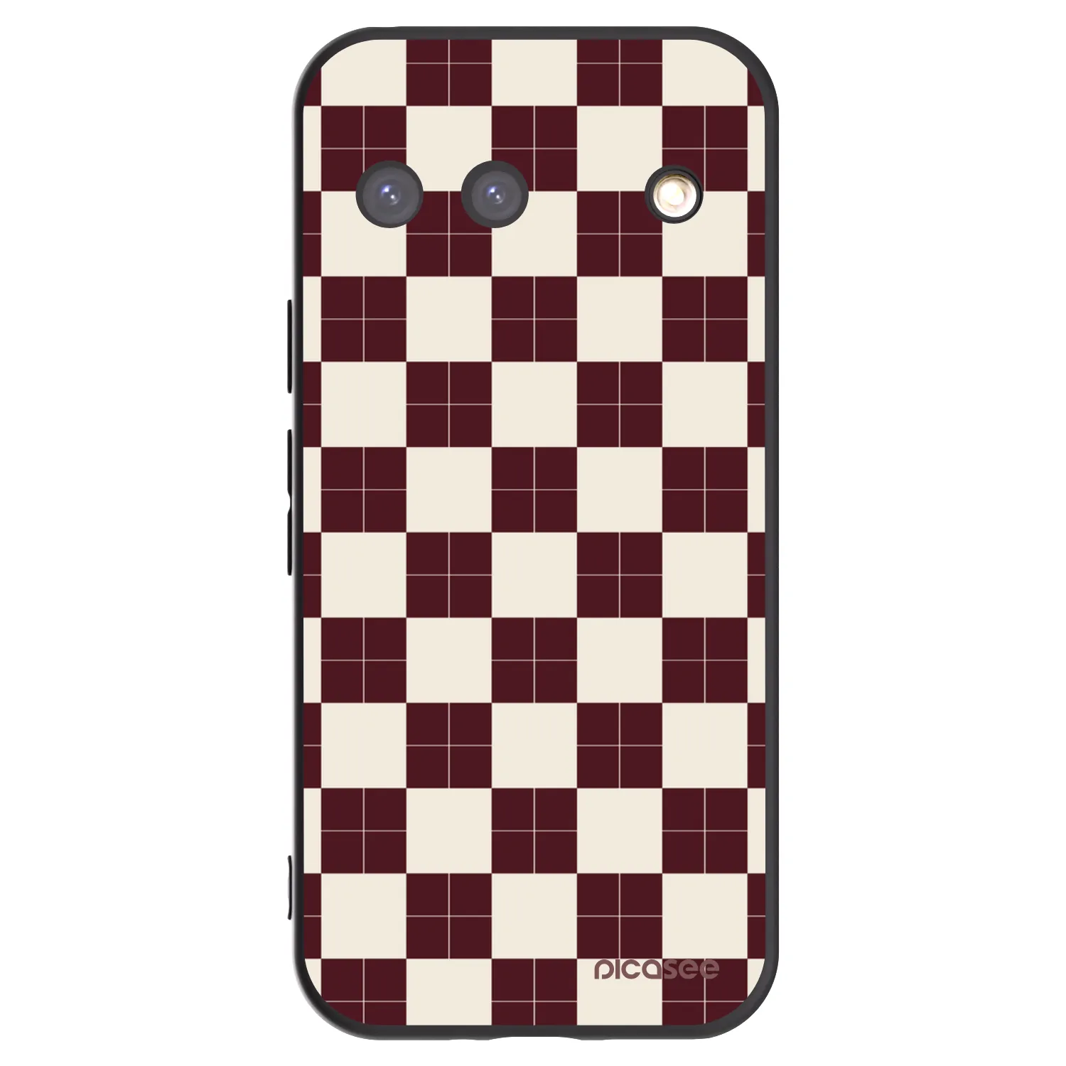 Picasee silikonový černý obal pro Google Pixel 9 - Checked Away