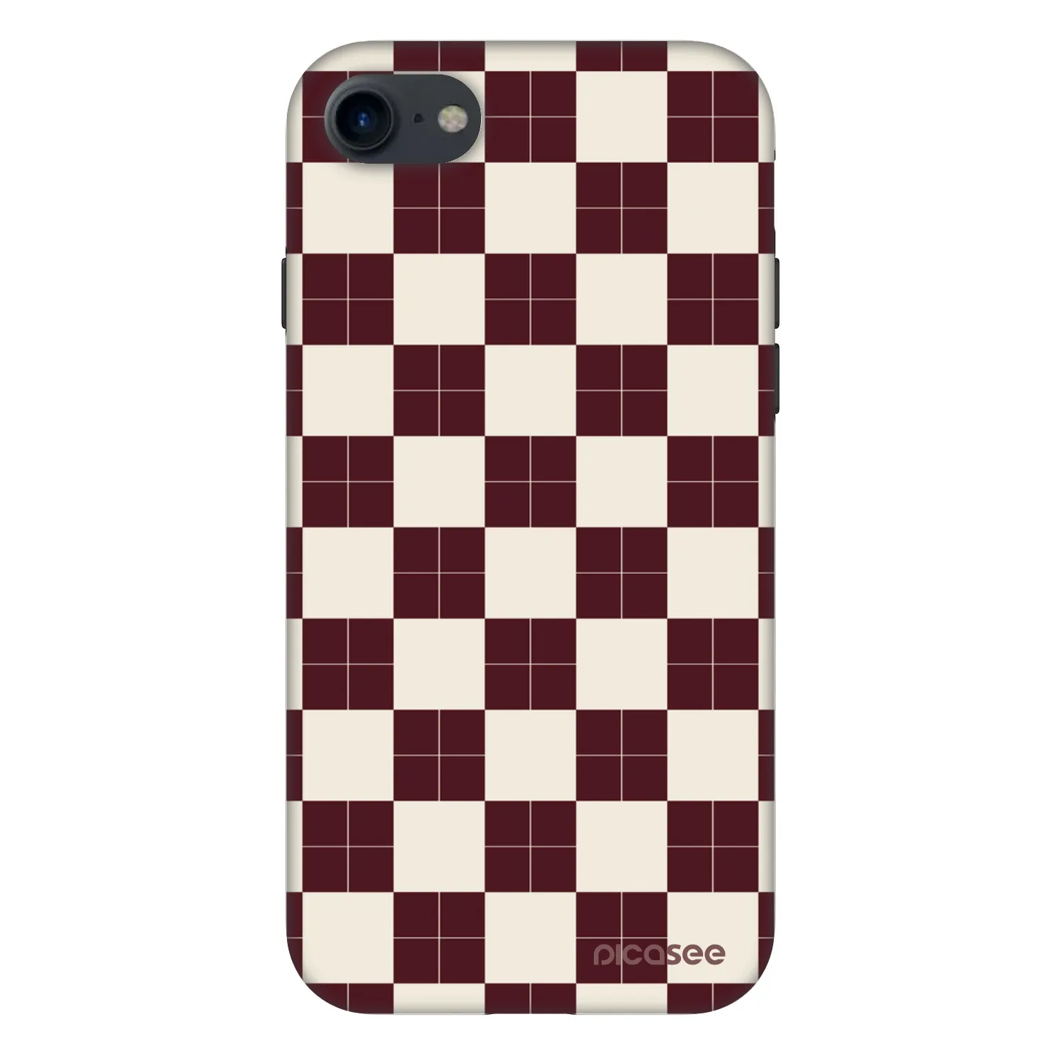 Picasee Fashion Case pro Apple iPhone 8 - Checked Away