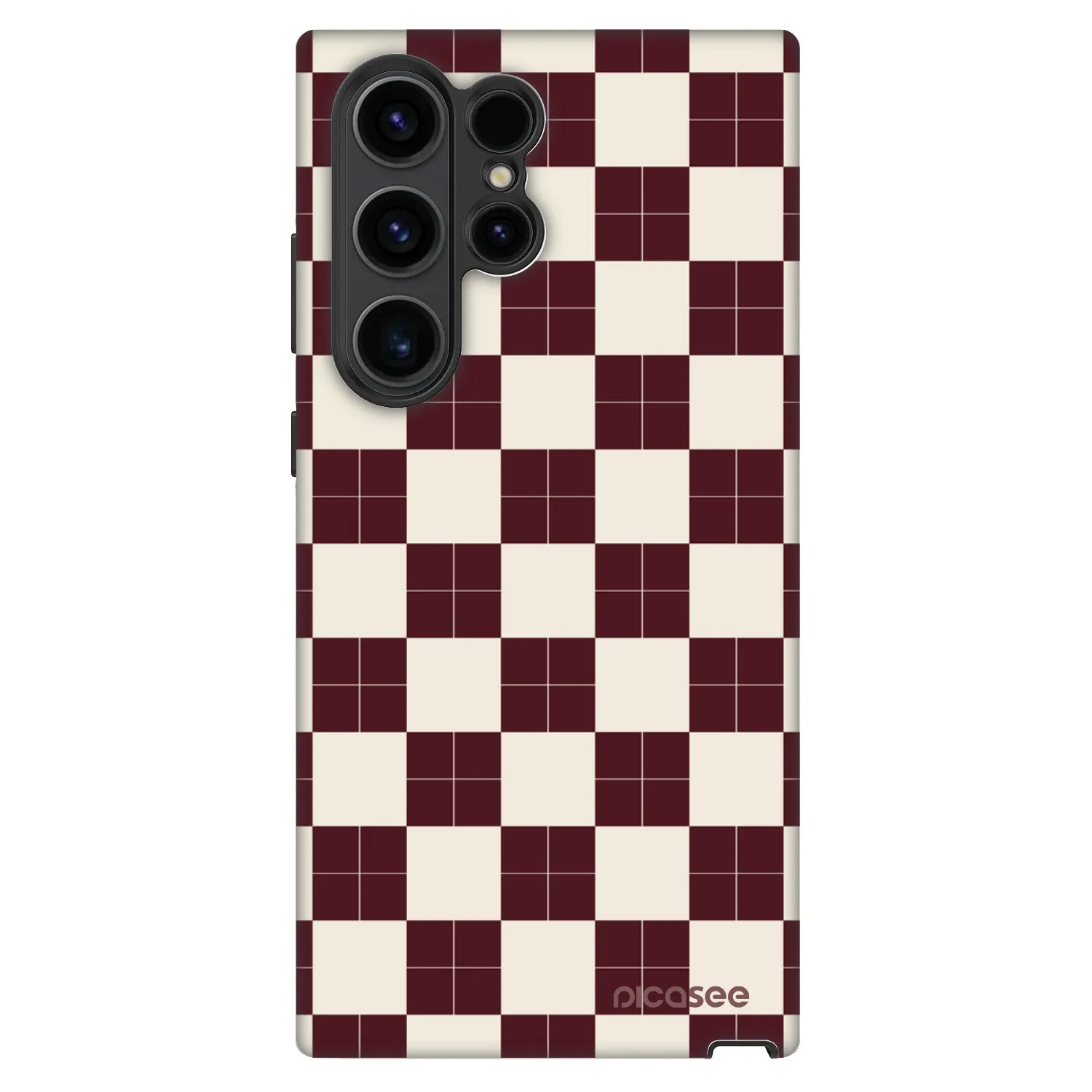 Picasee Fashion Case pro Samsung Galaxy S23 Ultra 5G - Checked Away