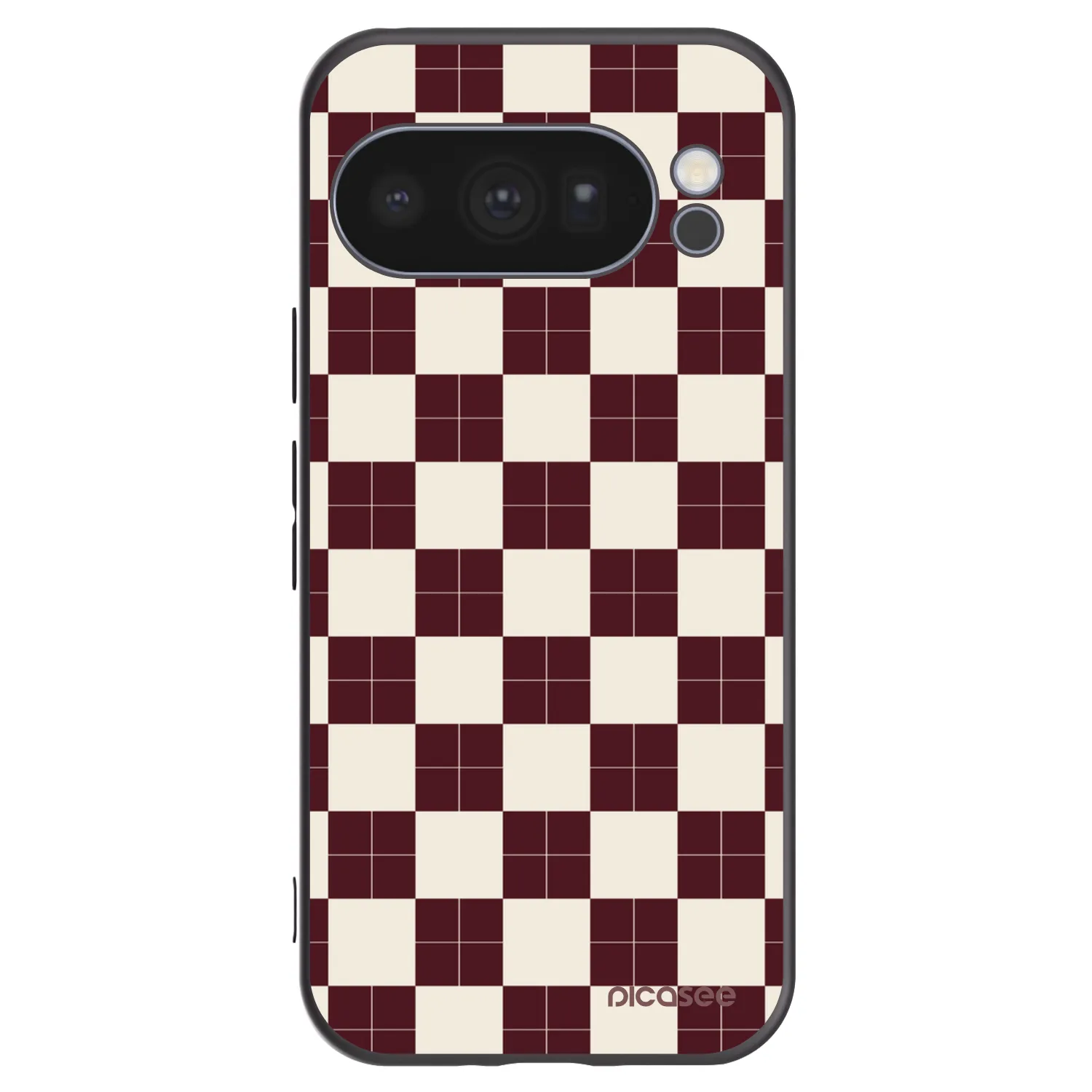 Picasee silikonový černý obal pro Google Pixel 10 Pro - Checked Away