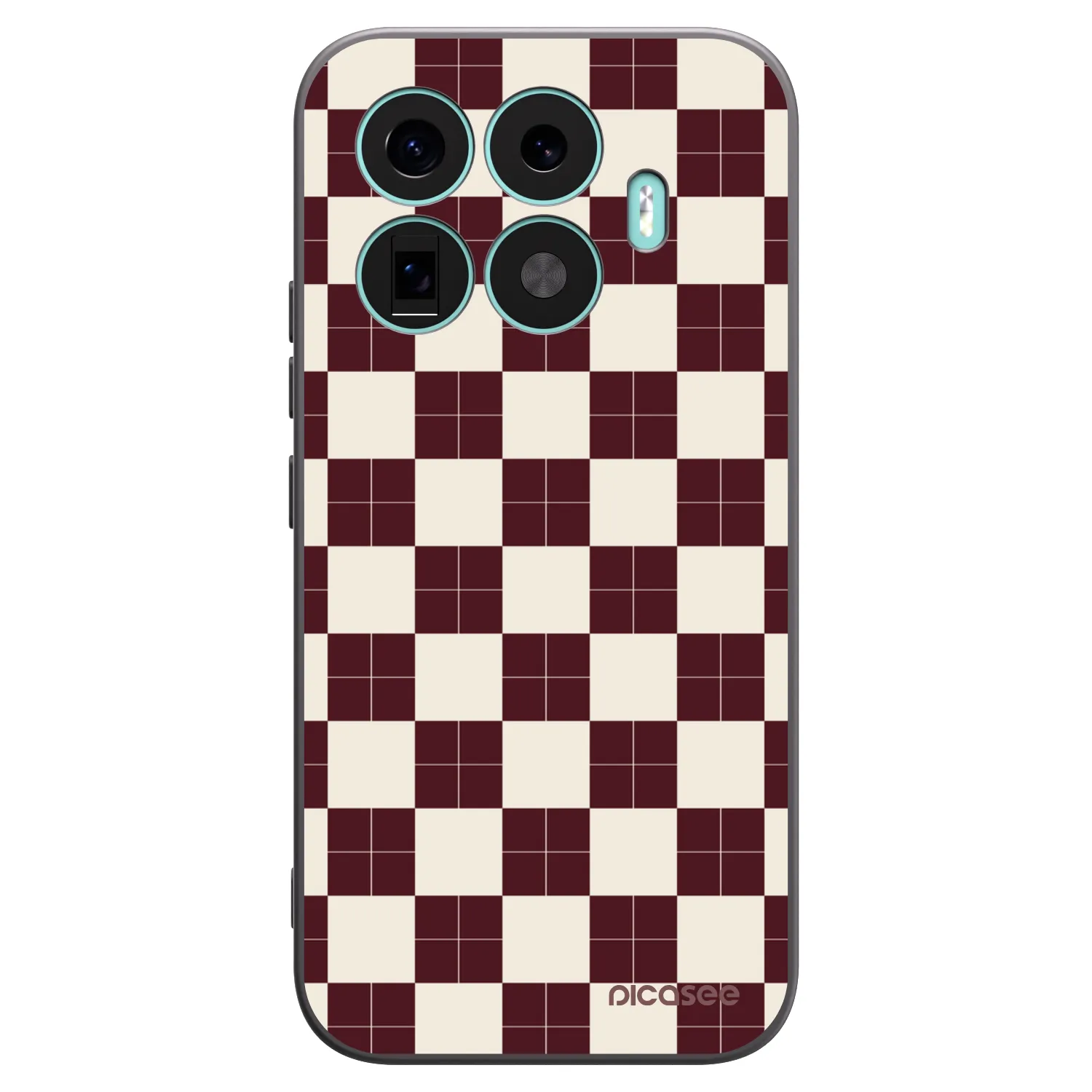 Picasee silikonový černý obal pro Xiaomi 17T - Checked Away
