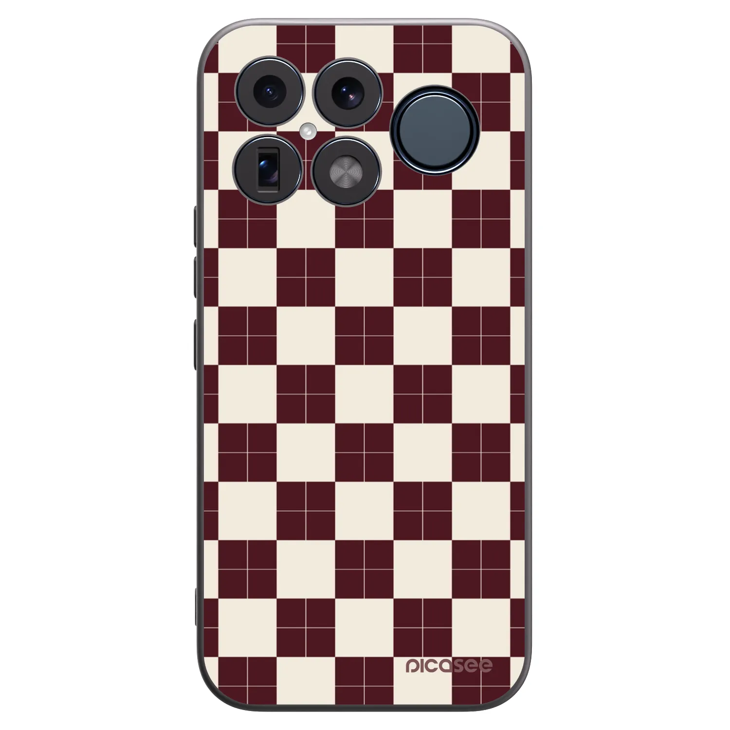 Picasee silikonový černý obal pro Xiaomi Poco F8 Ultra - Checked Away
