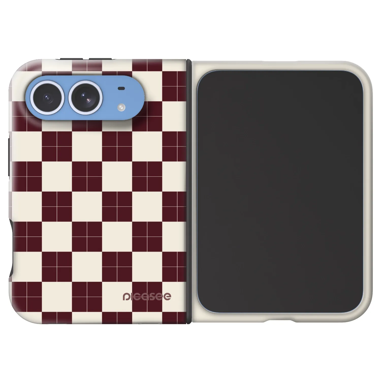 Picasee Fashion Case MagSafe Apple iPhone Duo - Checked Away