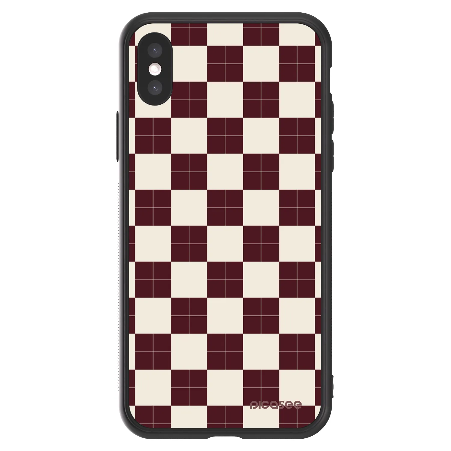 Picasee ULTIMATE CASE pro Apple iPhone X/XS - Checked Away