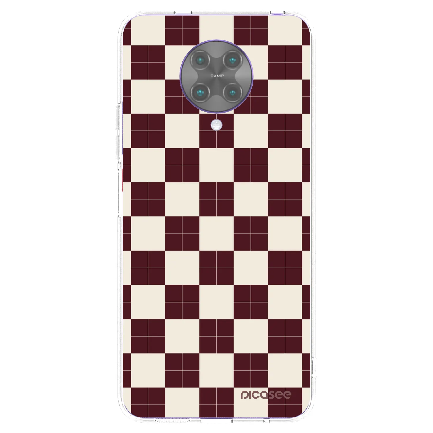 Picasee silikonový průhledný obal pro Xiaomi Poco F2 Pro - Checked Away