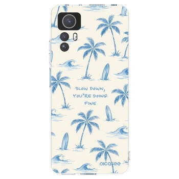 Picasee silikonový průhledný obal pro Xiaomi Redmi Note 12S - Slow Tide
