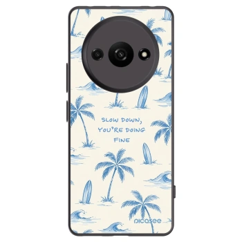 Picasee silikonový černý obal pro Xiaomi Redmi A3 - Slow Tide