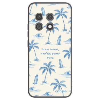 Picasee silikonový černý obal pro OnePlus 11 5G - Slow Tide