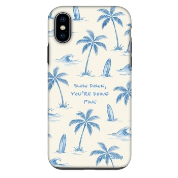 Obal pro Apple iPhone X/XS - Slow Tide