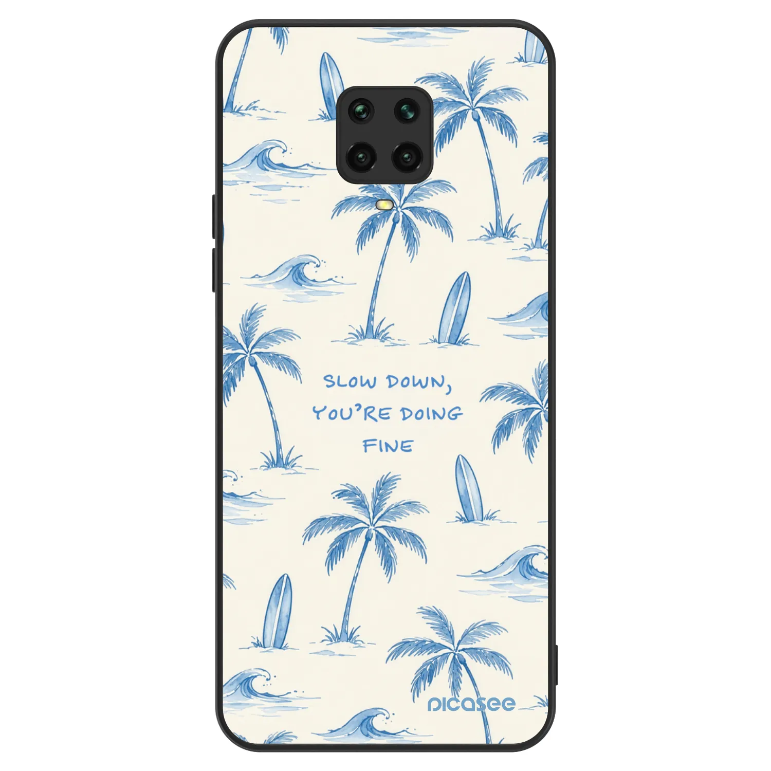 Picasee ULTIMATE CASE pro Xiaomi Redmi Note 9 Pro - Slow Tide