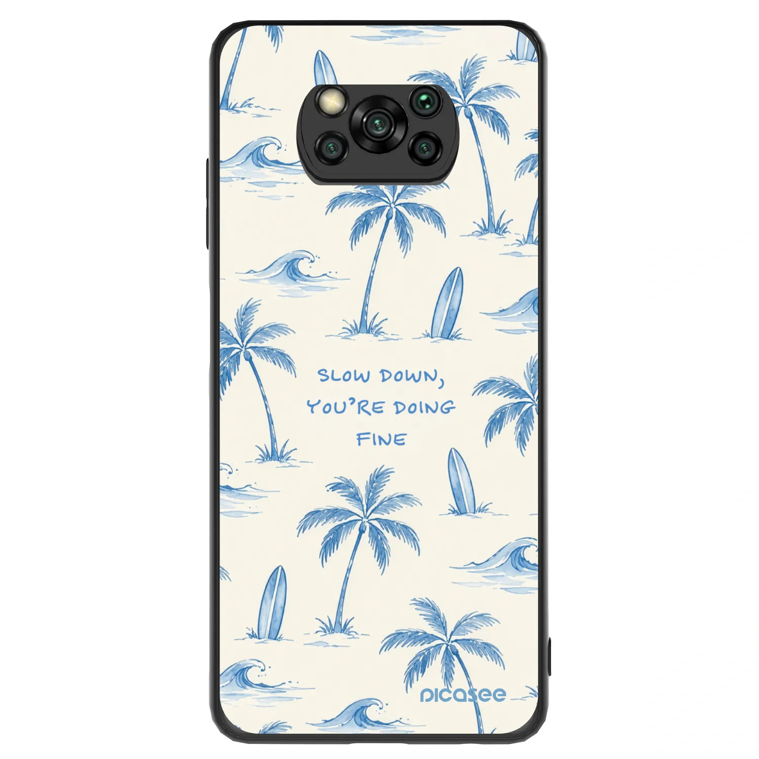 Picasee ULTIMATE CASE pro Xiaomi Poco X3 - Slow Tide