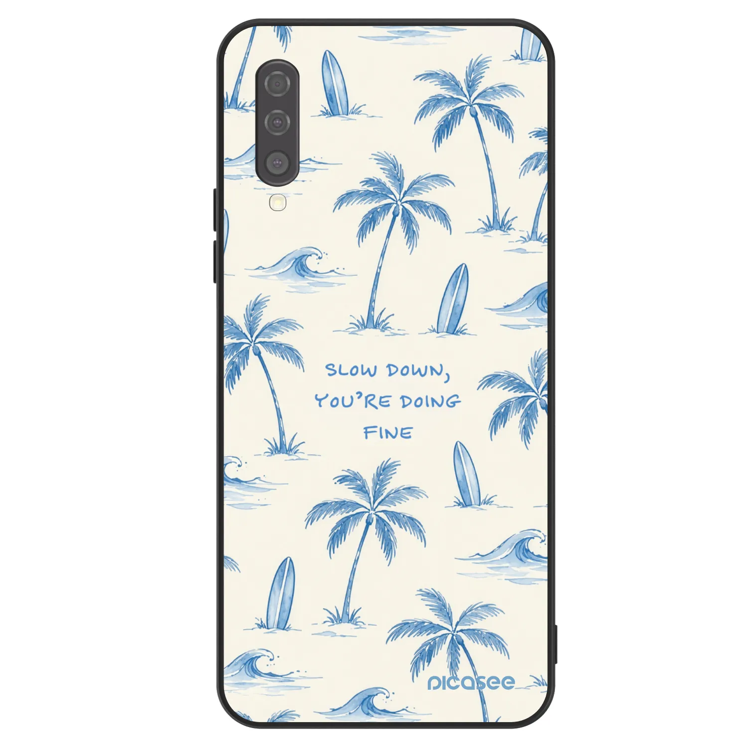 Picasee ULTIMATE CASE pro Samsung Galaxy A50 A505F - Slow Tide