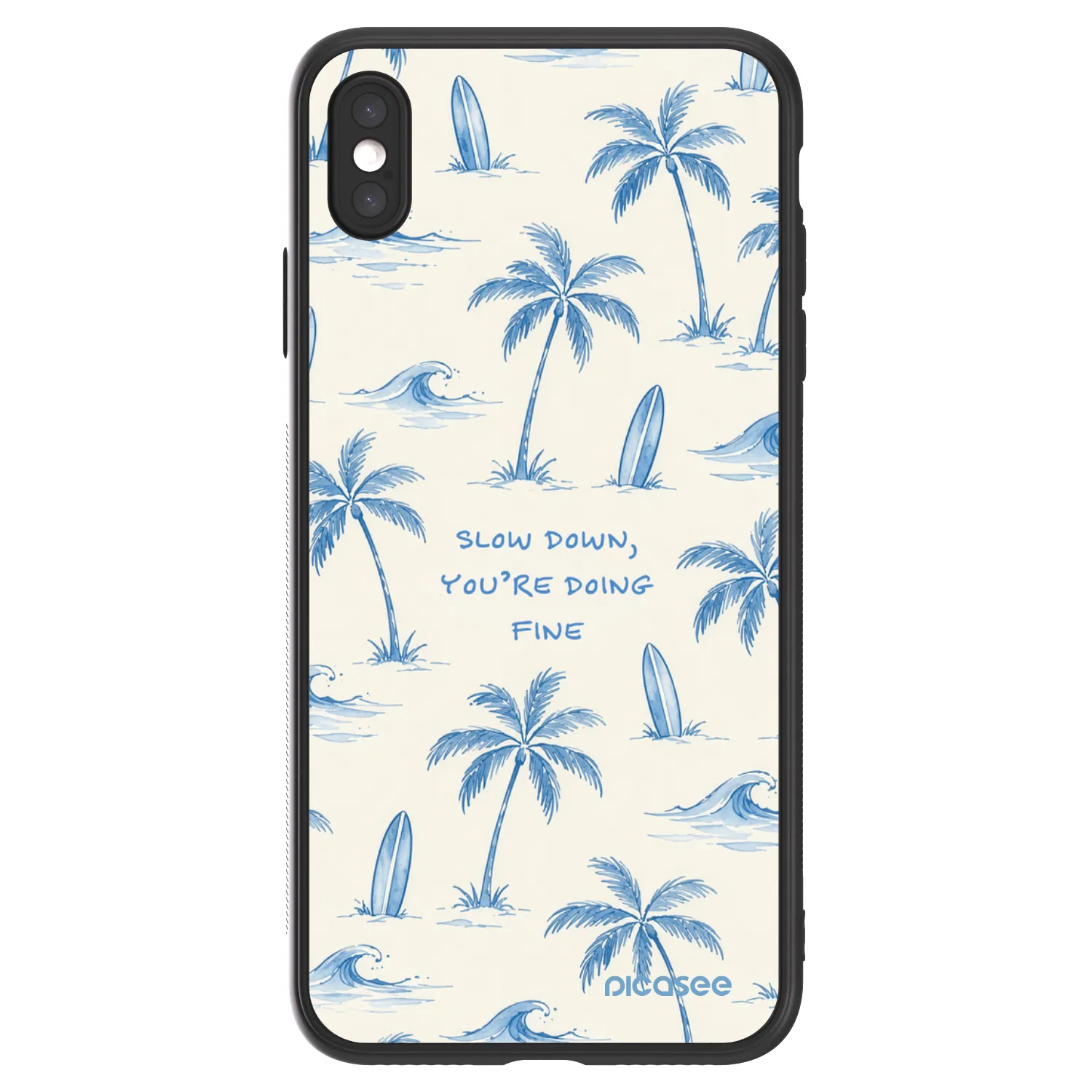 Picasee ULTIMATE CASE pro Apple iPhone XS Max - Slow Tide