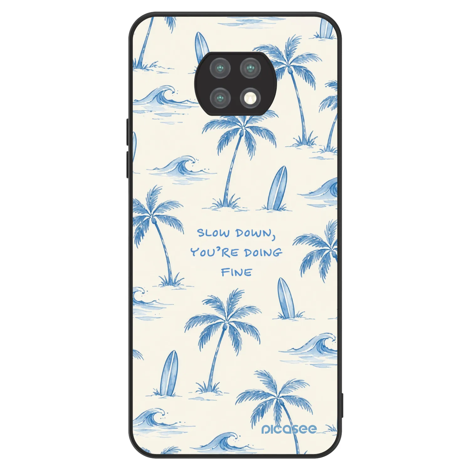 Picasee ULTIMATE CASE pro Xiaomi Redmi Note 9T - Slow Tide