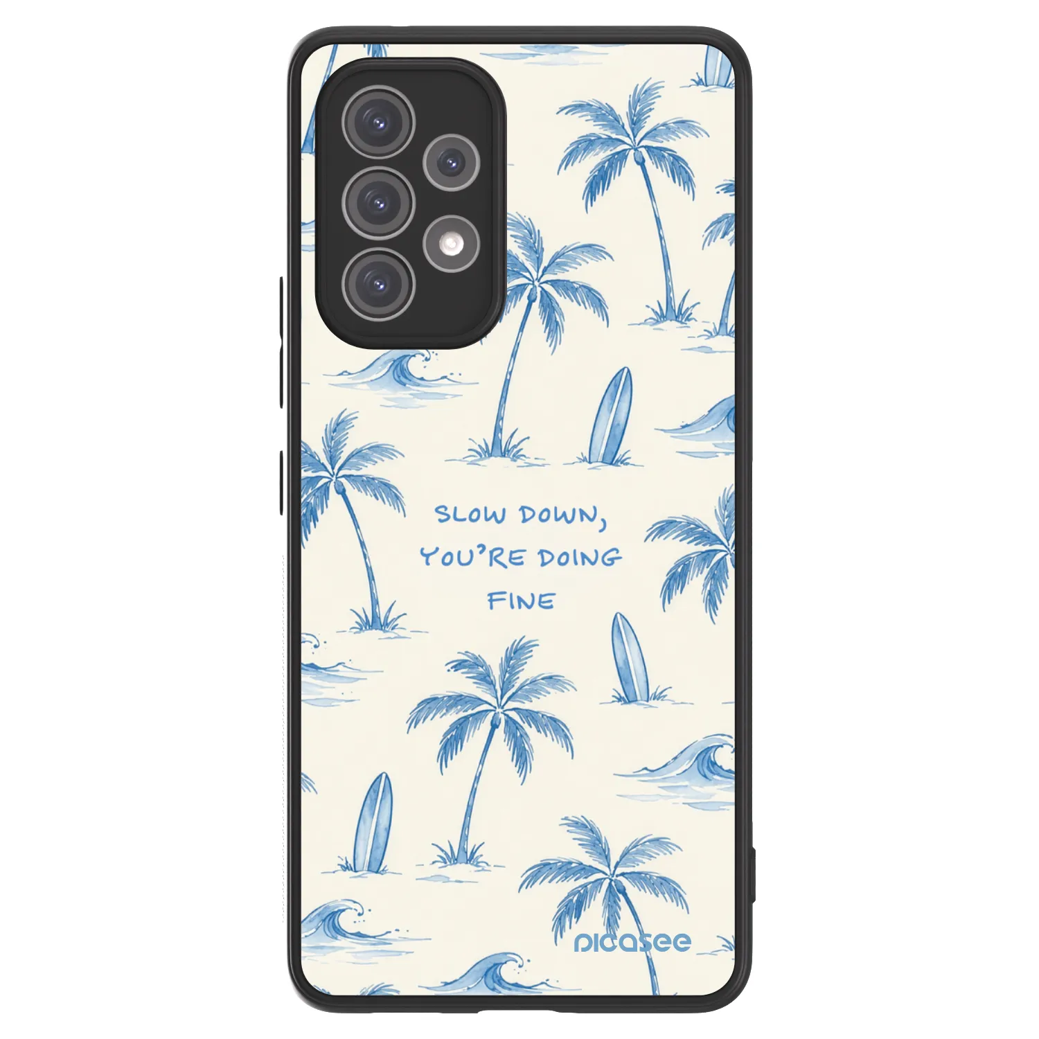 Picasee ULTIMATE CASE pro Samsung Galaxy A52s 5G A528B - Slow Tide