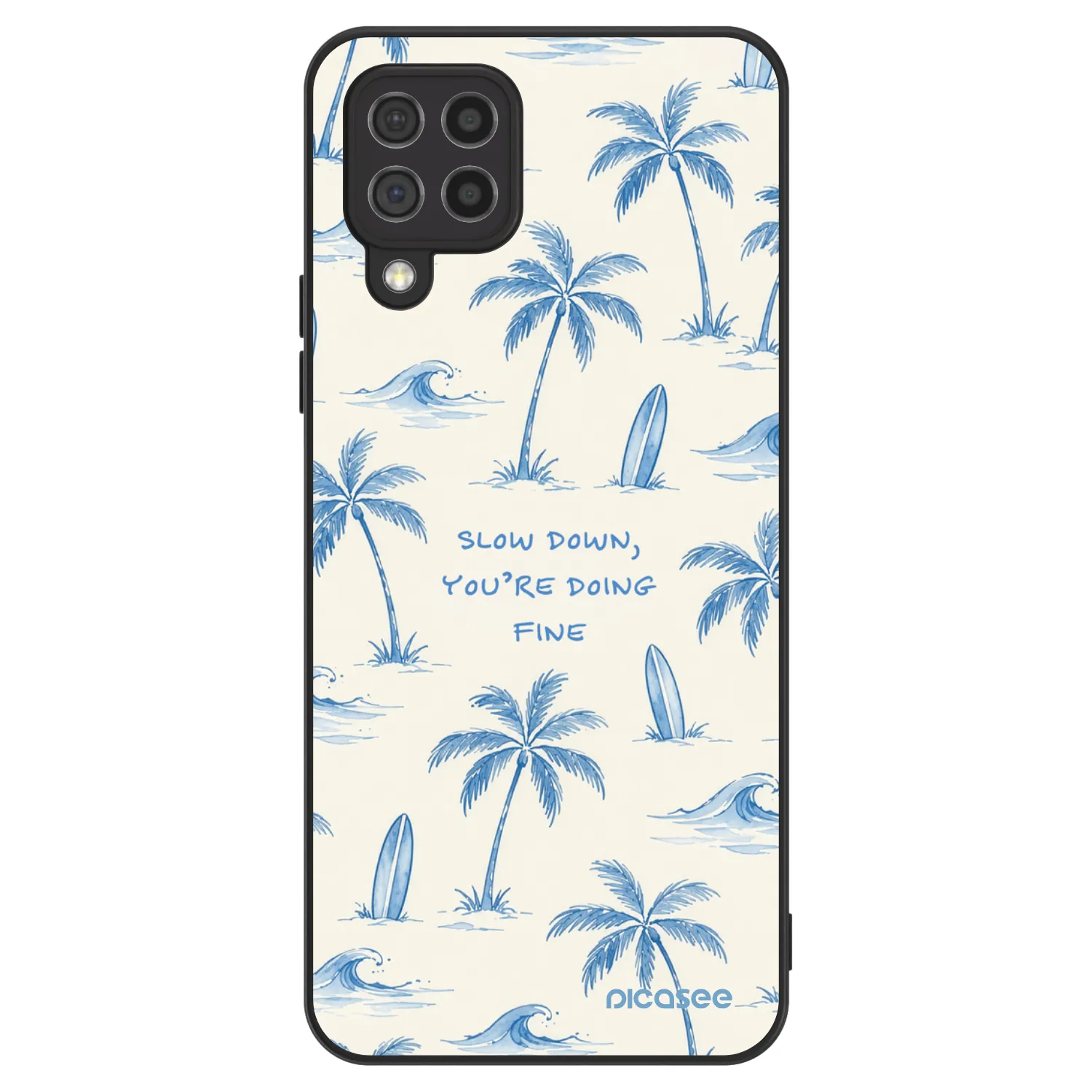 Picasee ULTIMATE CASE pro Samsung Galaxy A22 A225F 4G - Slow Tide