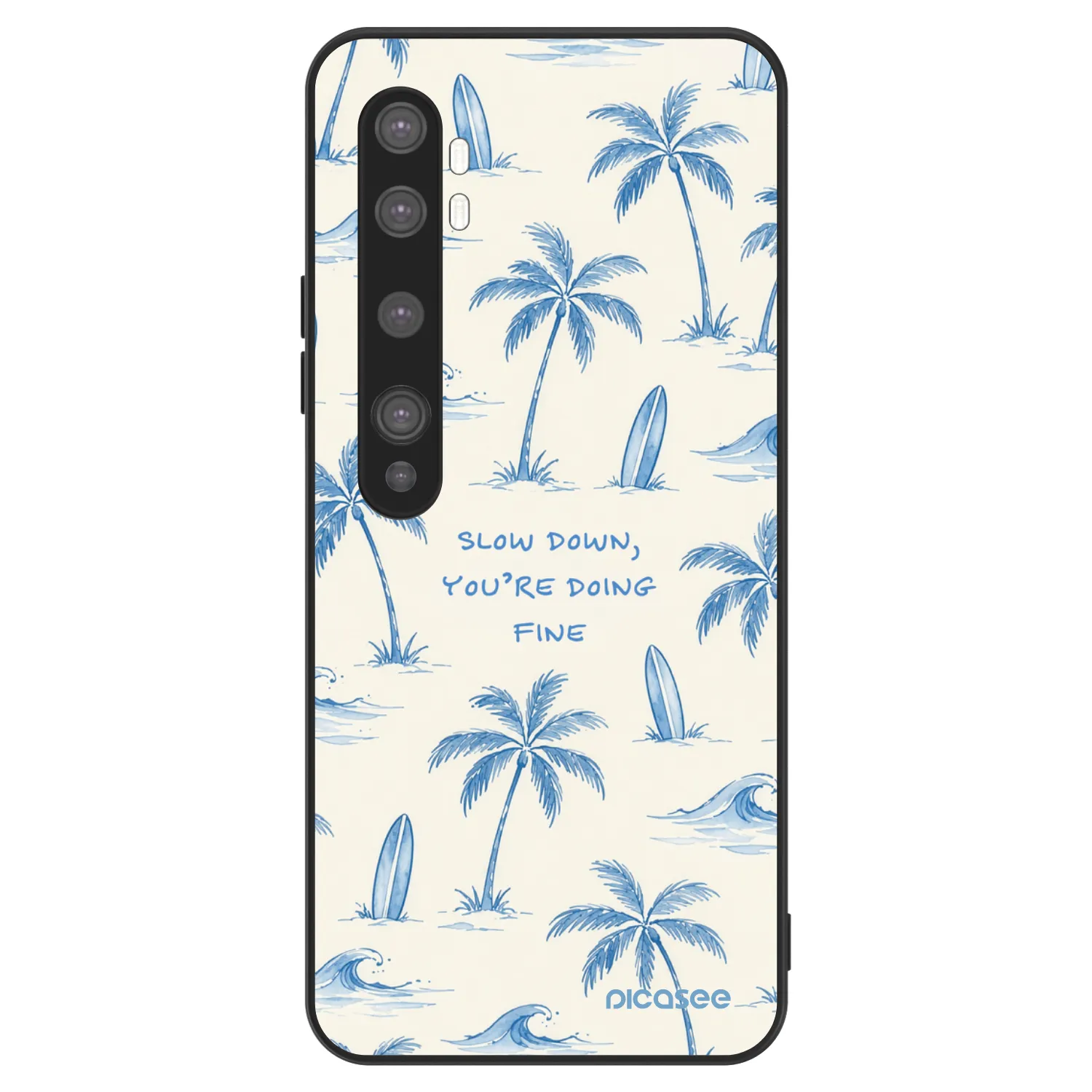 Picasee ULTIMATE CASE pro Xiaomi Mi Note 10 (Pro) - Slow Tide