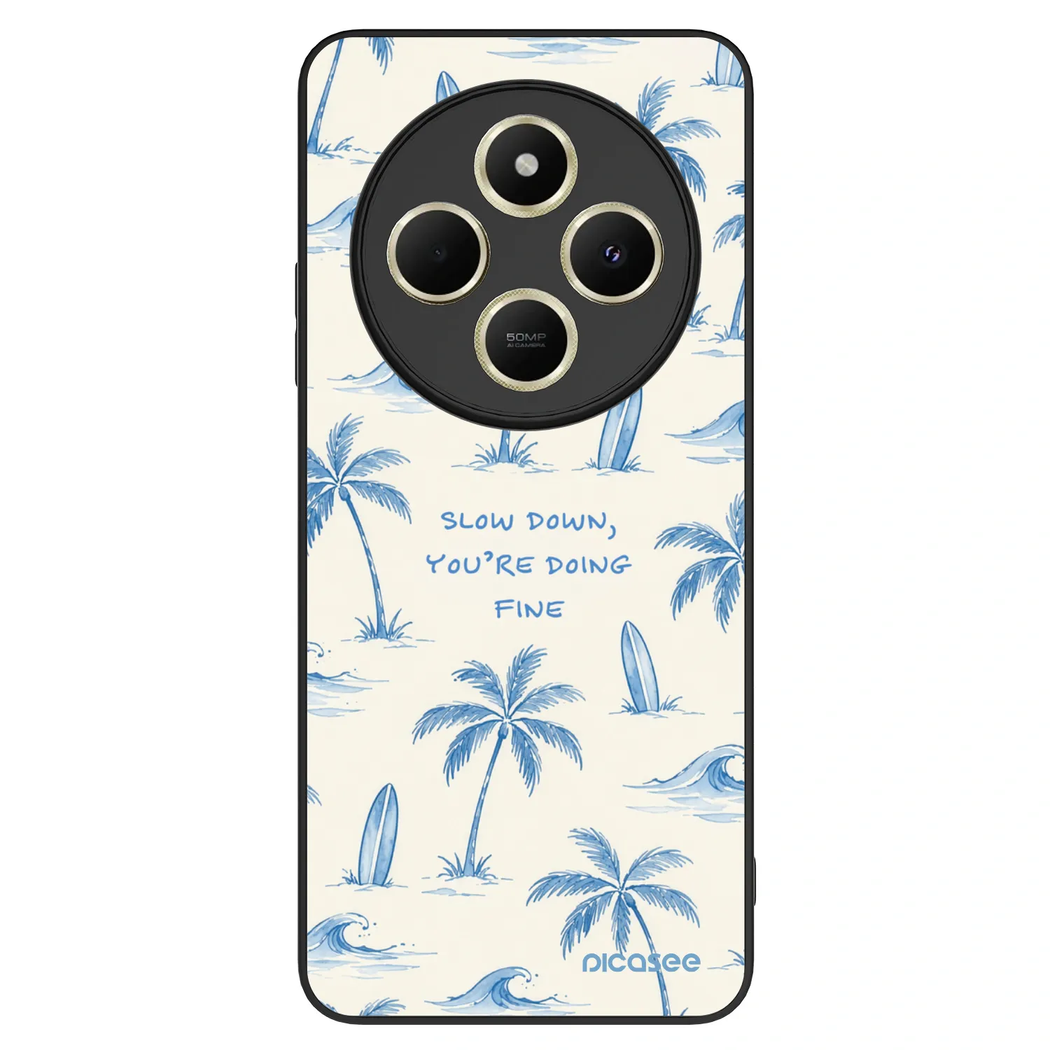 Picasee ULTIMATE CASE pro Xiaomi Redmi 14C - Slow Tide